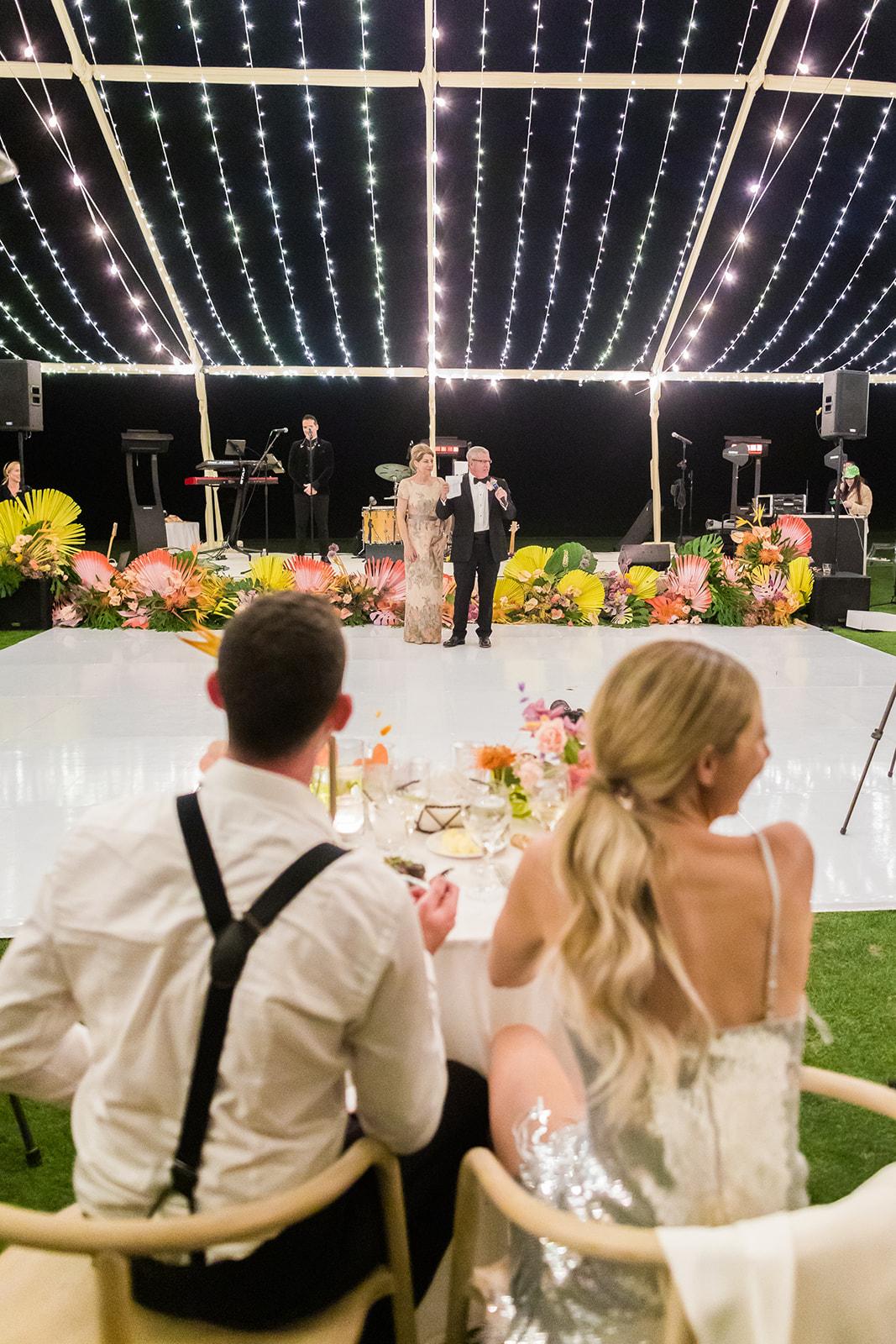 A Modern Spring Wedding at the PGA West Mountain Course 63