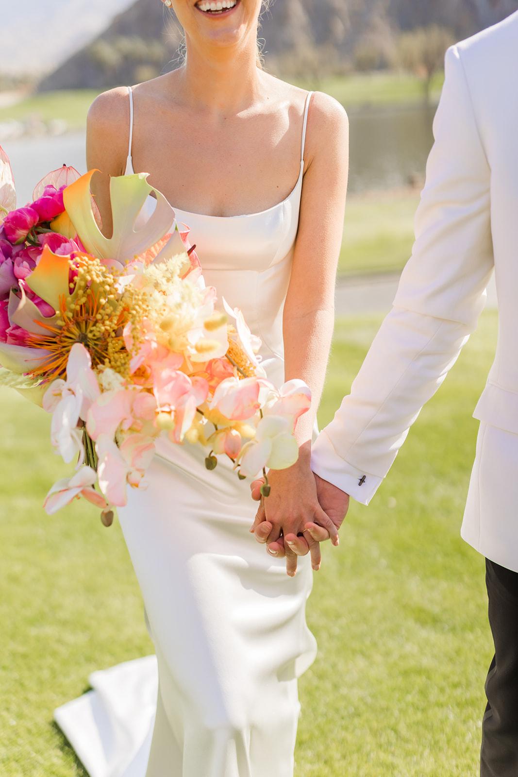 A Modern Spring Wedding at the PGA West Mountain Course 38