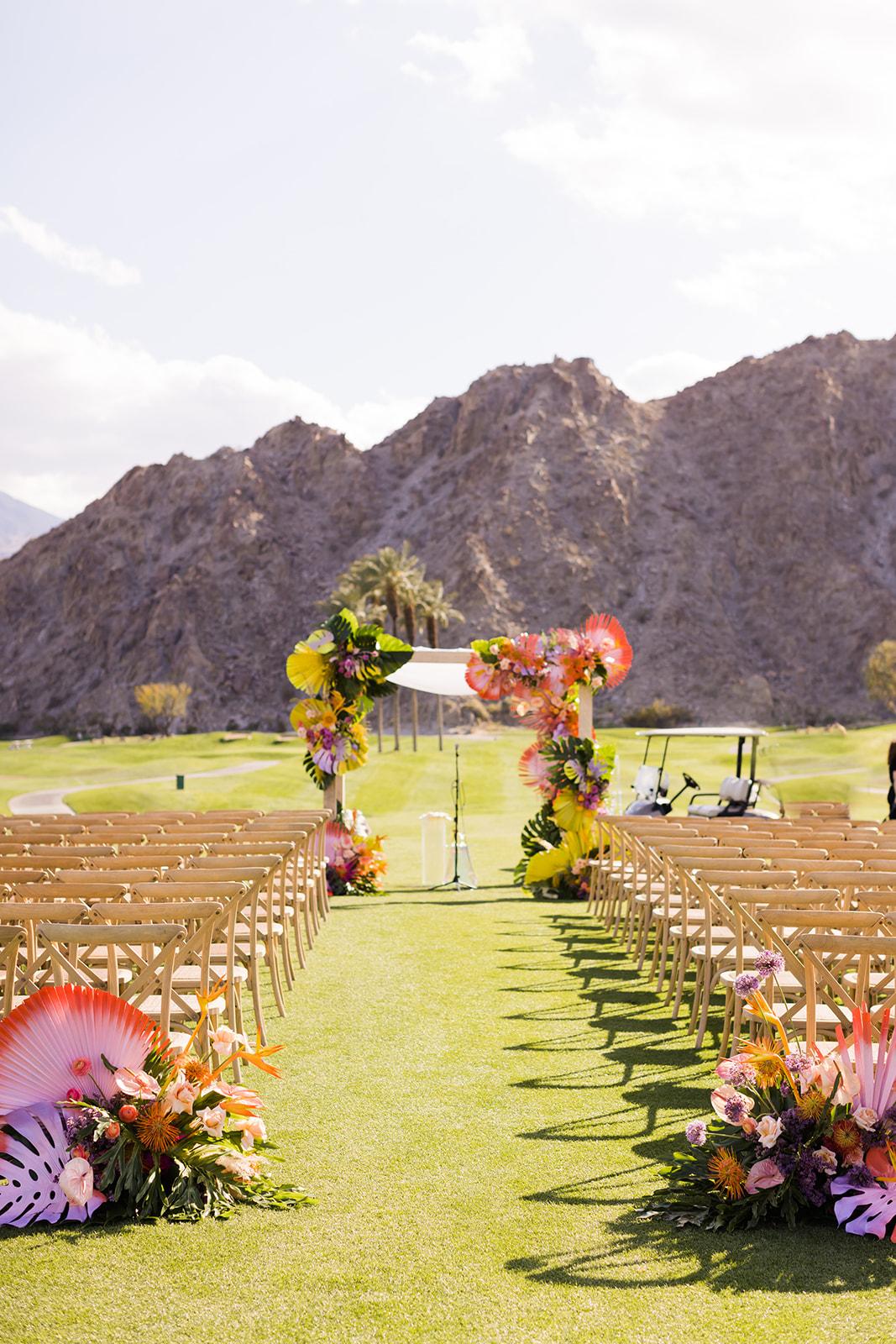 A Modern Spring Wedding at the PGA West Mountain Course 106