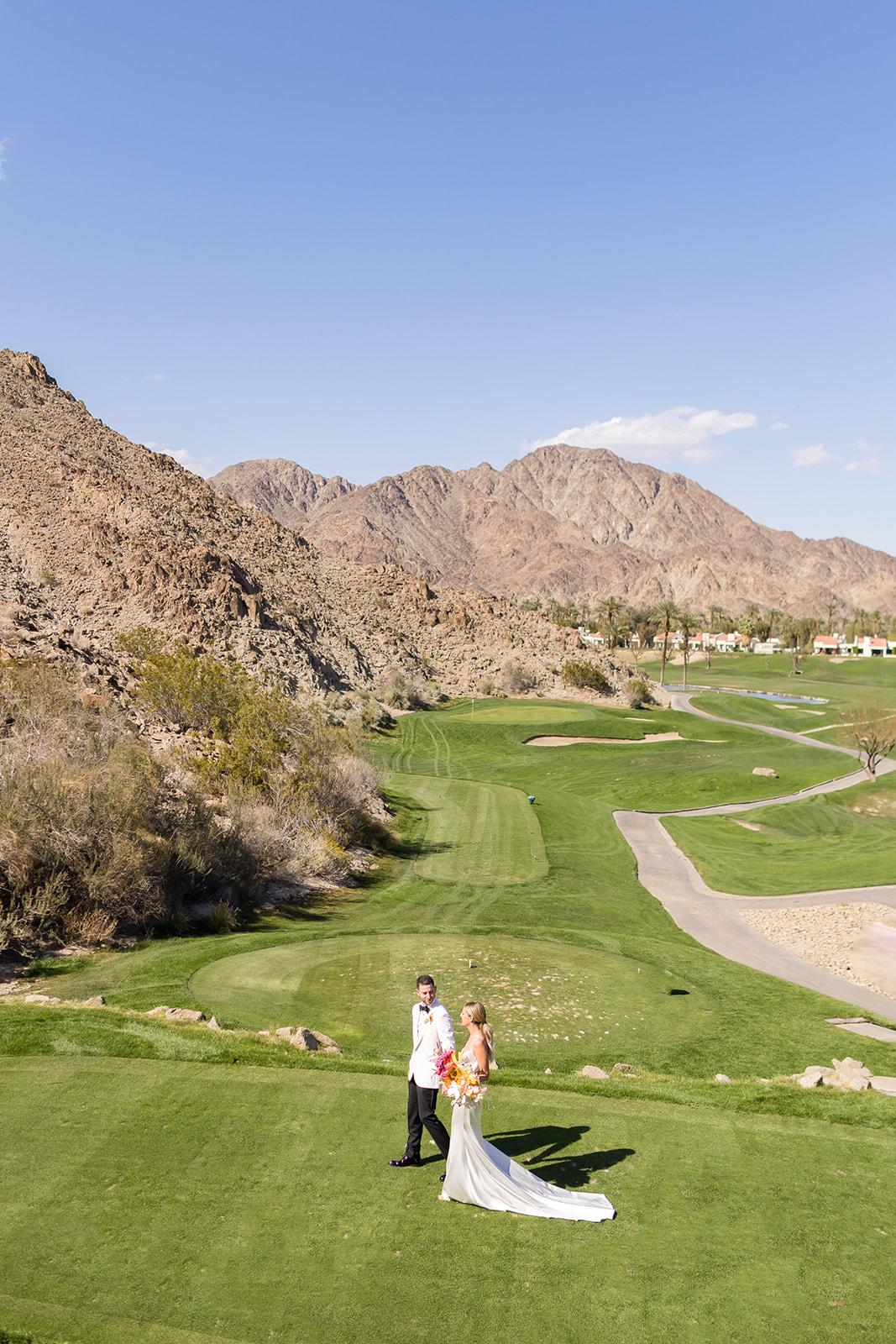 A Modern Spring Wedding at the PGA West Mountain Course 107