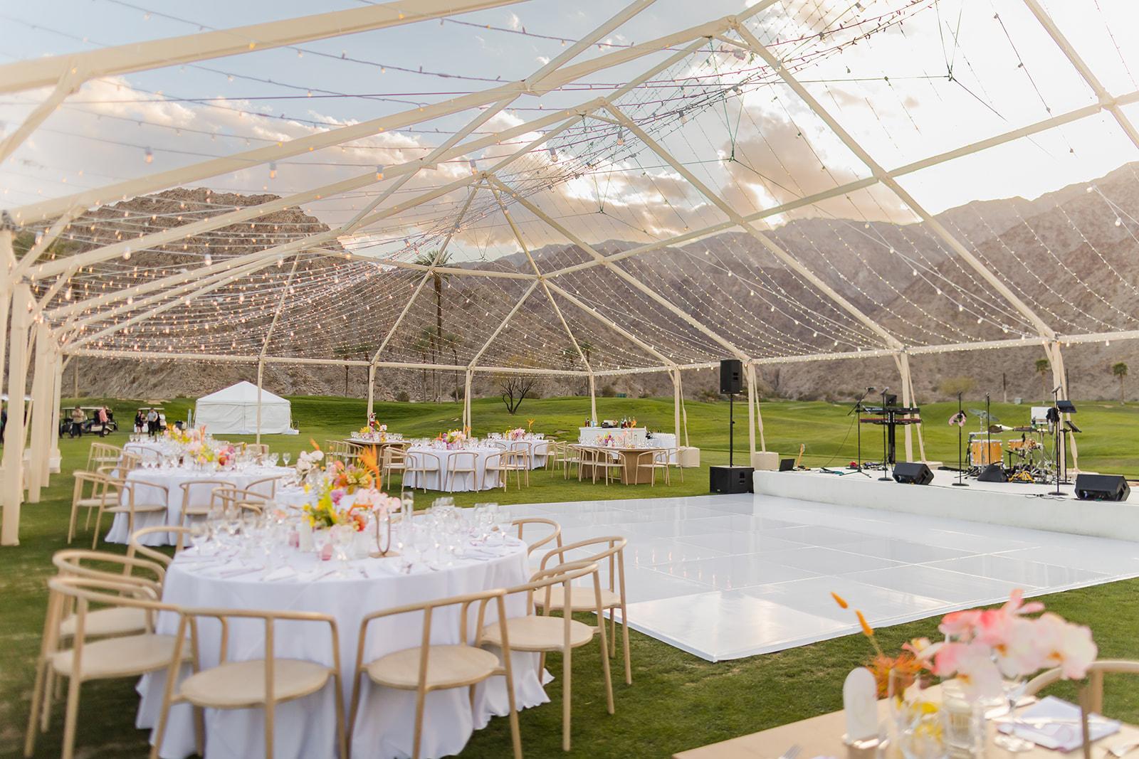 A Modern Spring Wedding at the PGA West Mountain Course 86