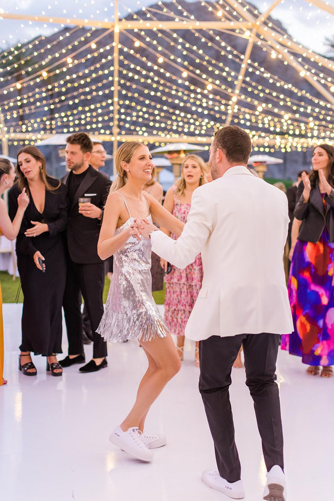 A Modern Spring Wedding at the PGA West Mountain Course 83