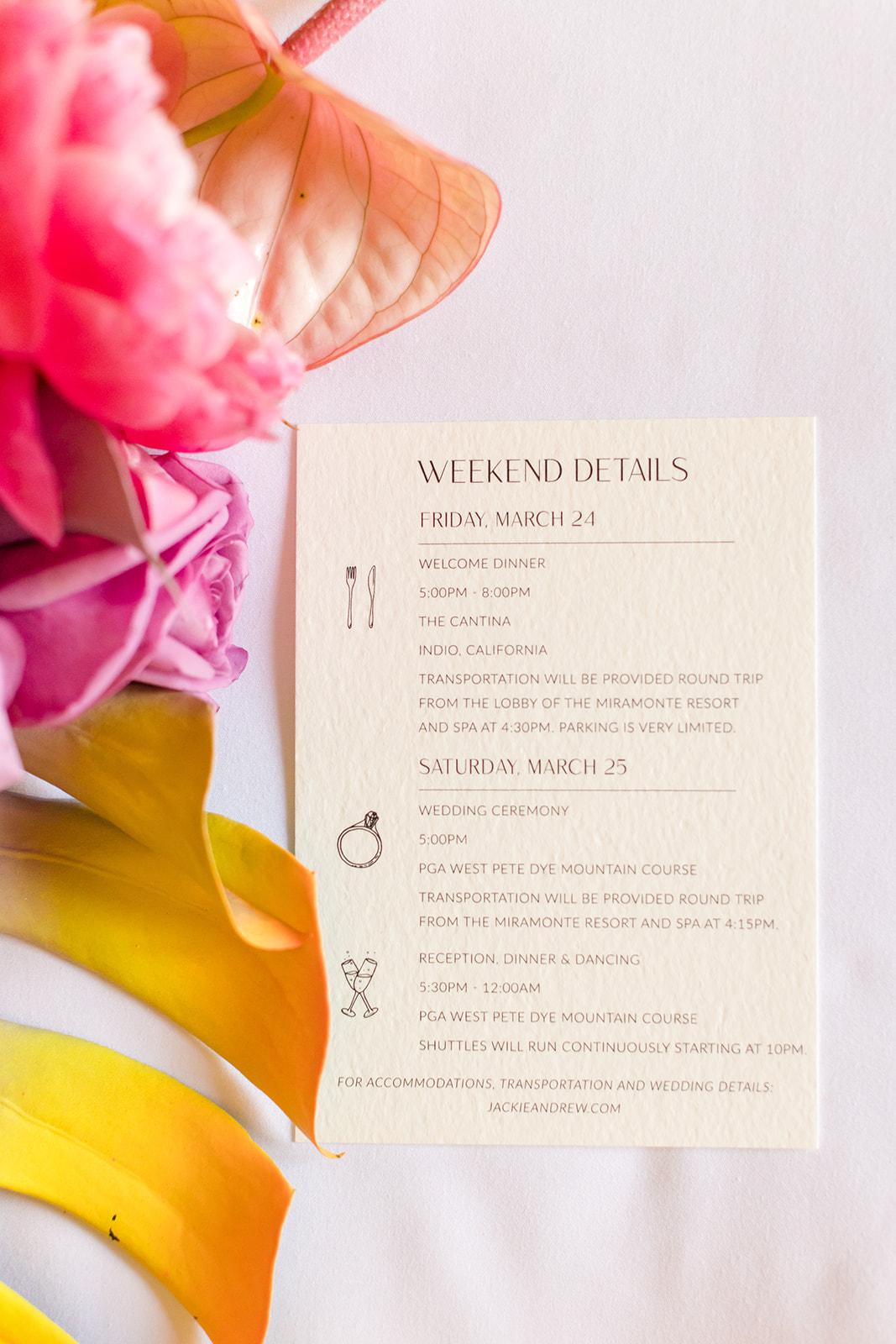 A Modern Spring Wedding at the PGA West Mountain Course 43