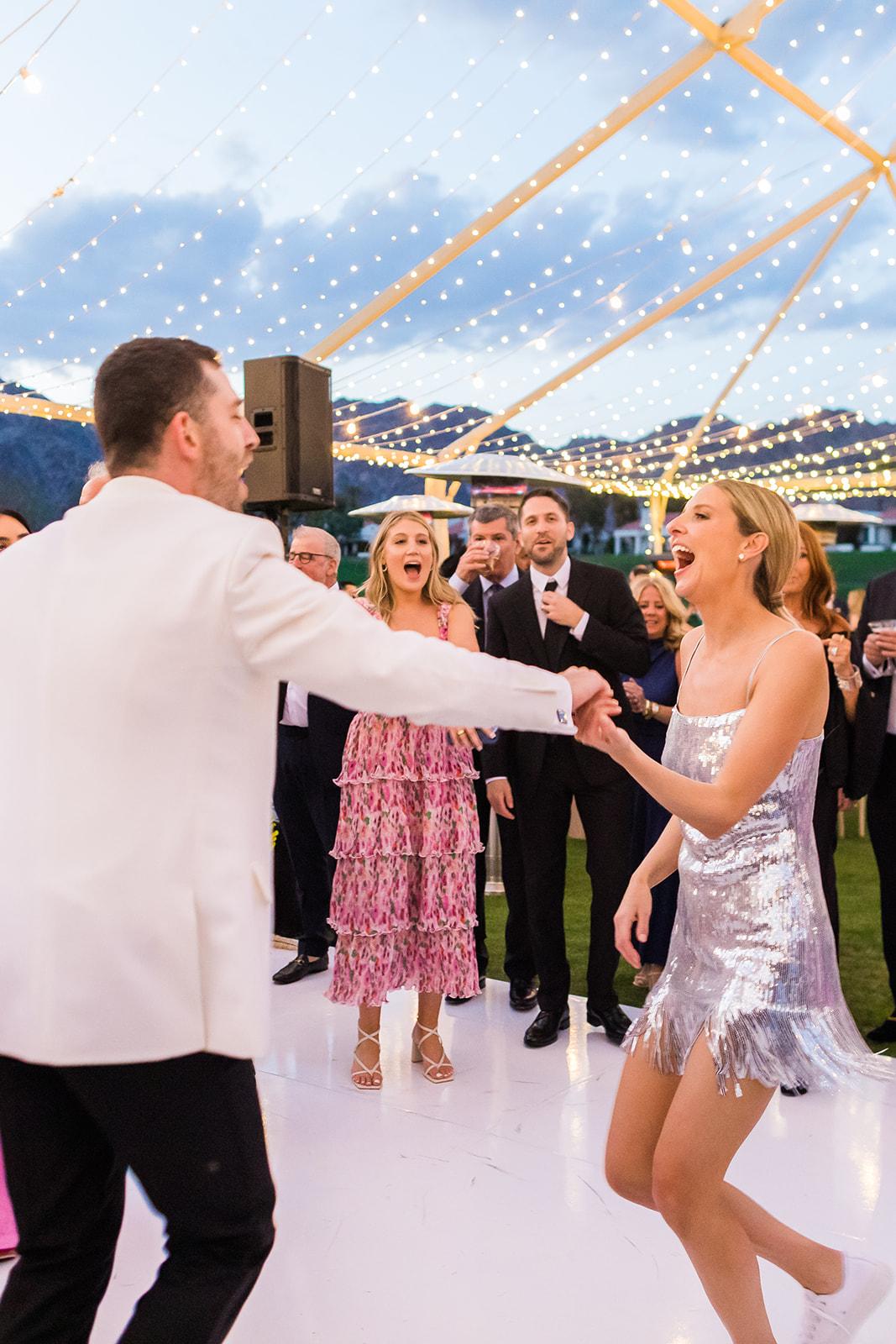 A Modern Spring Wedding at the PGA West Mountain Course 69