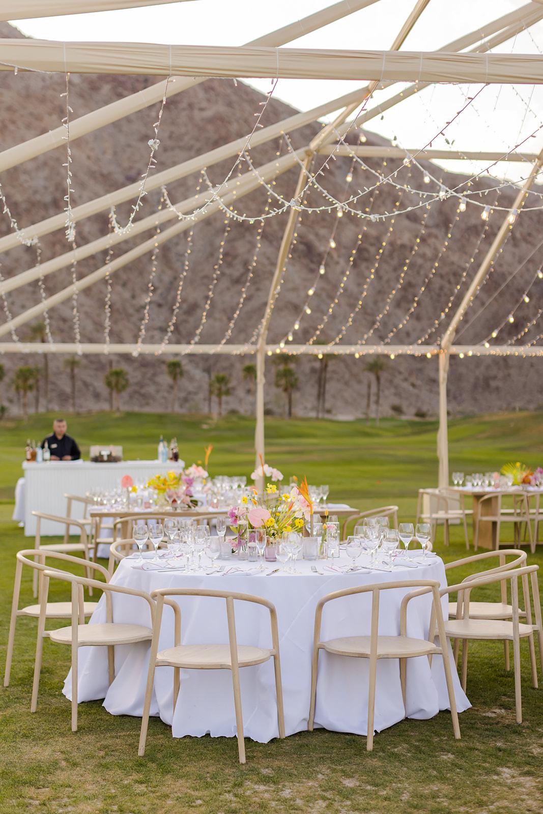 A Modern Spring Wedding at the PGA West Mountain Course 62