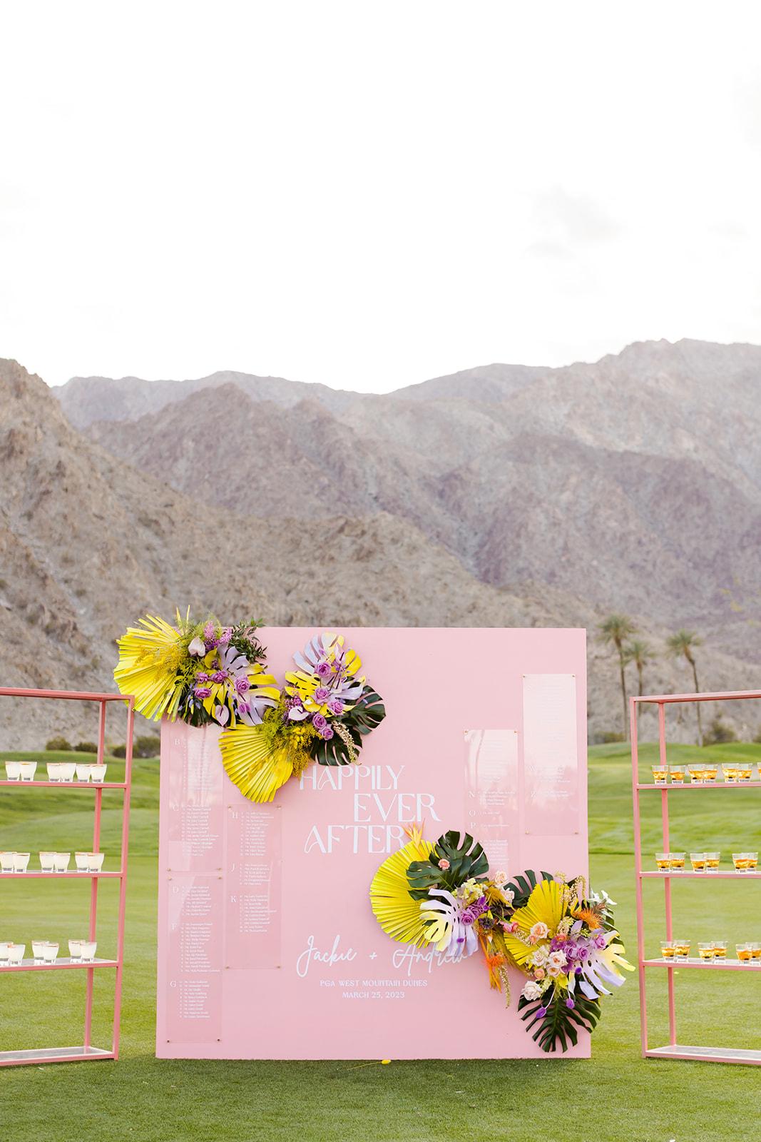 A Modern Spring Wedding at the PGA West Mountain Course 53