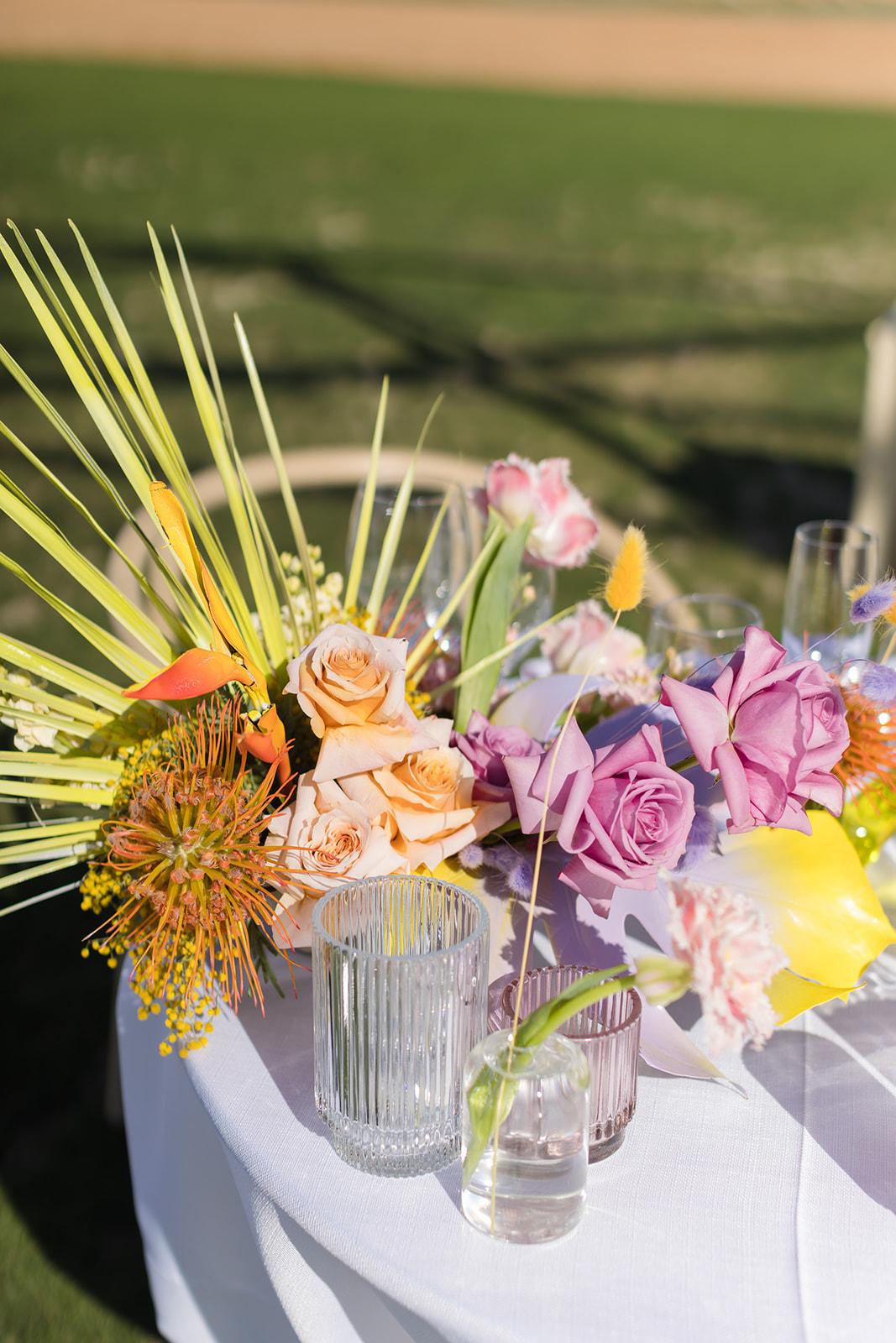 A Modern Spring Wedding at the PGA West Mountain Course 74