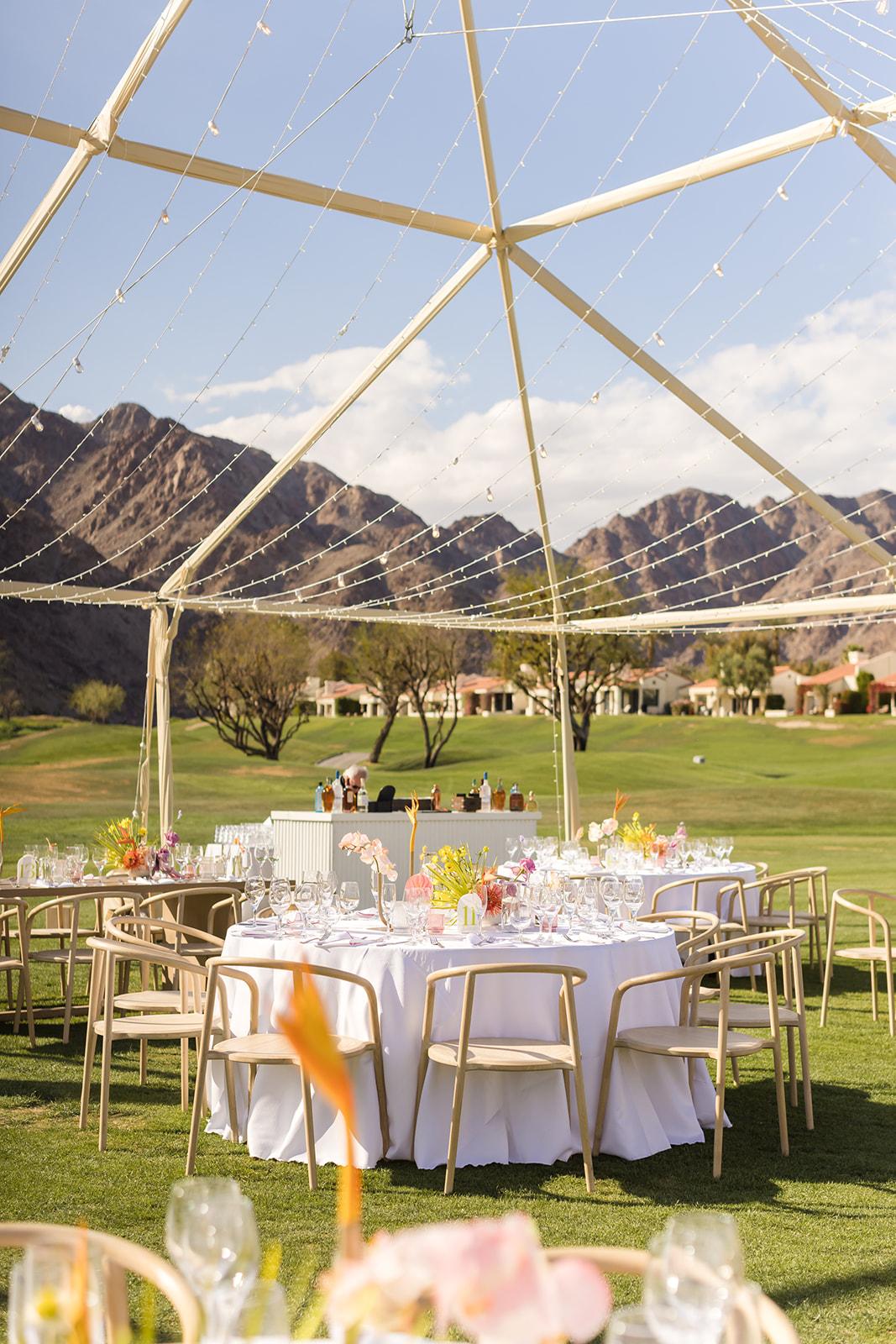 A Modern Spring Wedding at the PGA West Mountain Course 87