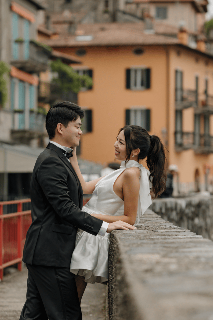 A Romantic Spring Engagement Shoot in Lake Como photo 3