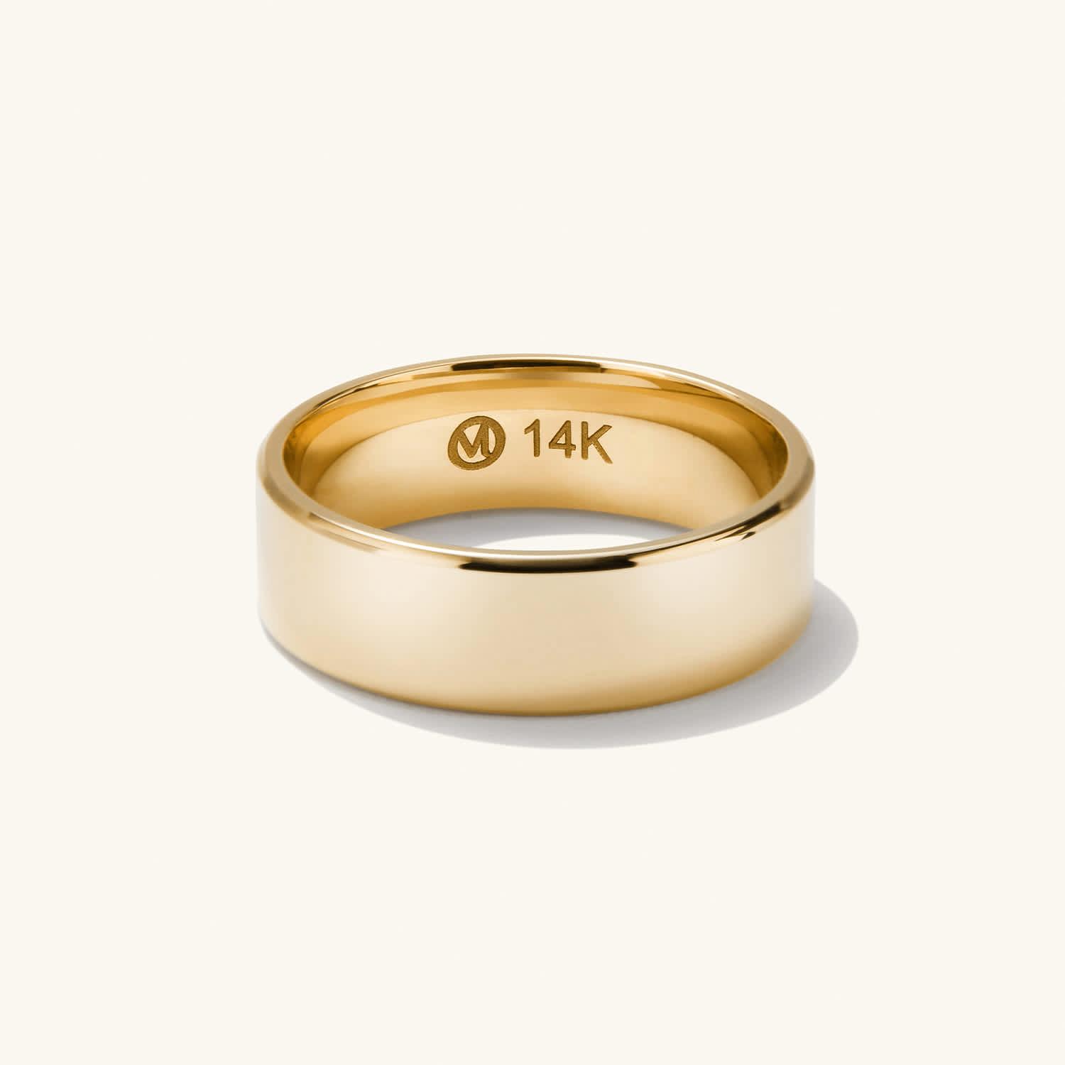 6mm Smooth Band - 14k Yellow Gold
