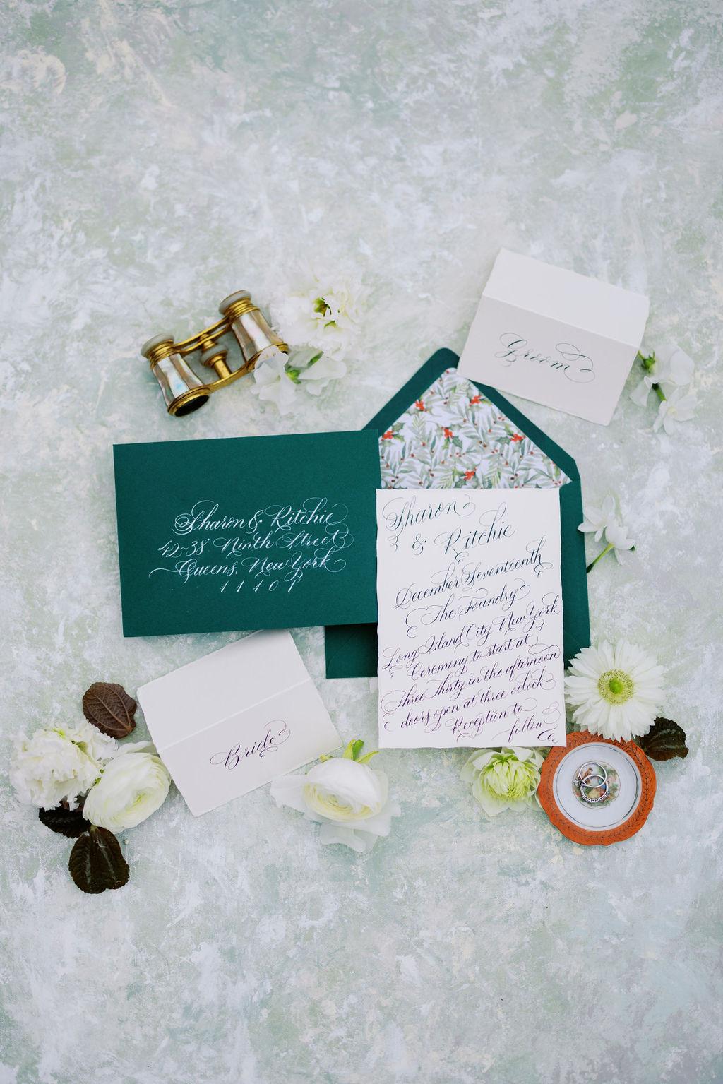 A Glamorous Winter Wedding at The Foundry photo 3