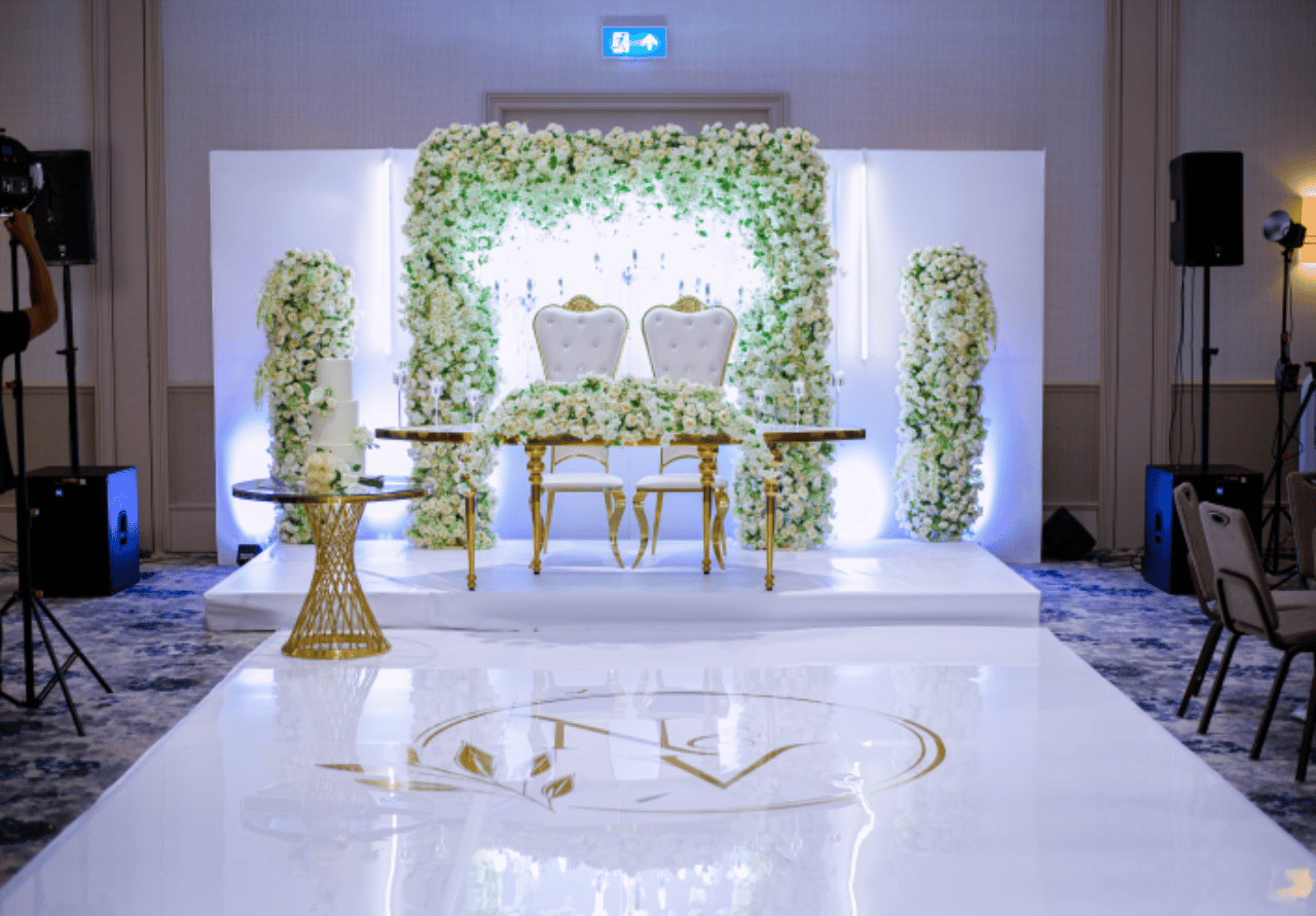 Teal Decor and Events portfolio 4