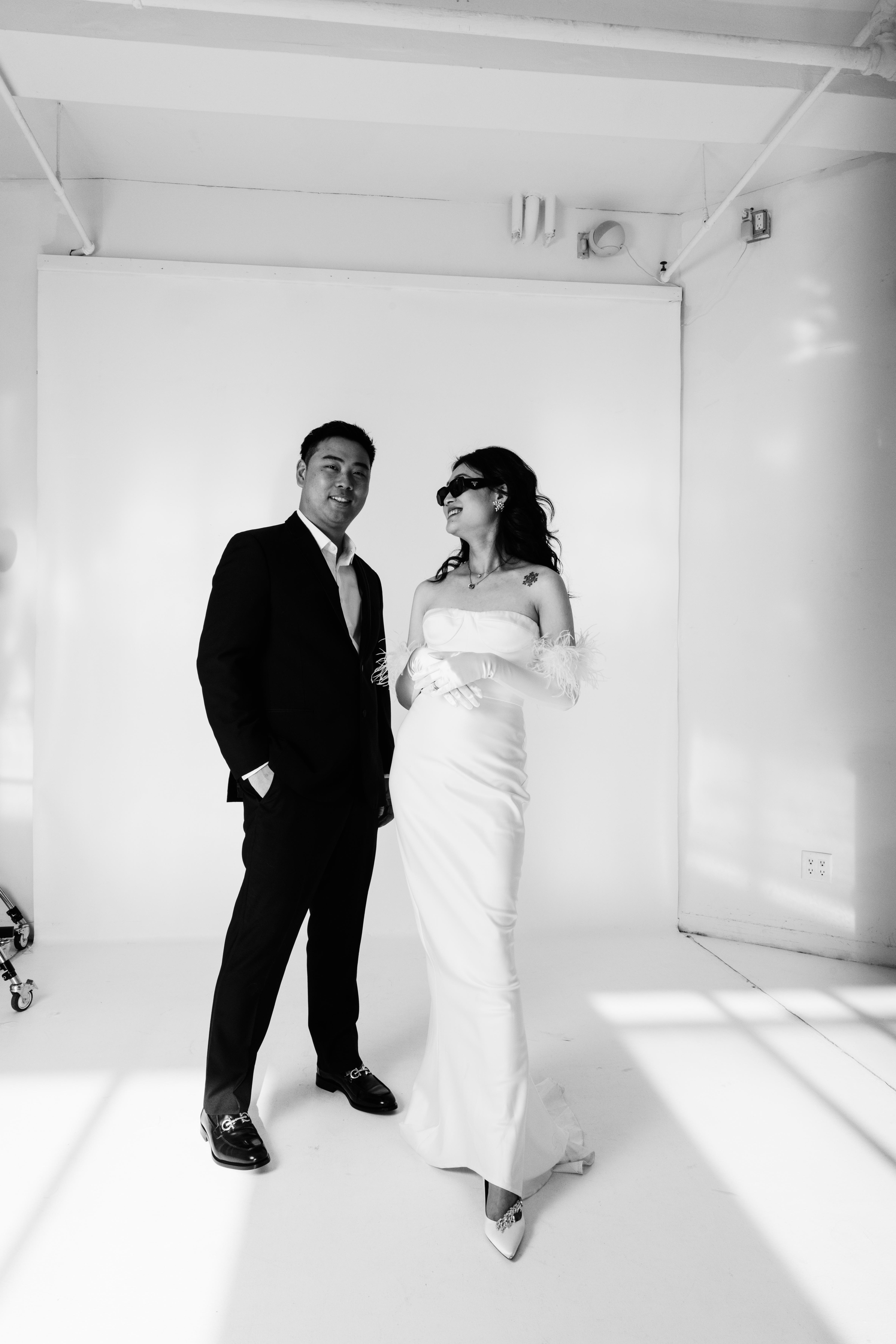 A Modern Winter Wedding at The Foundry 47