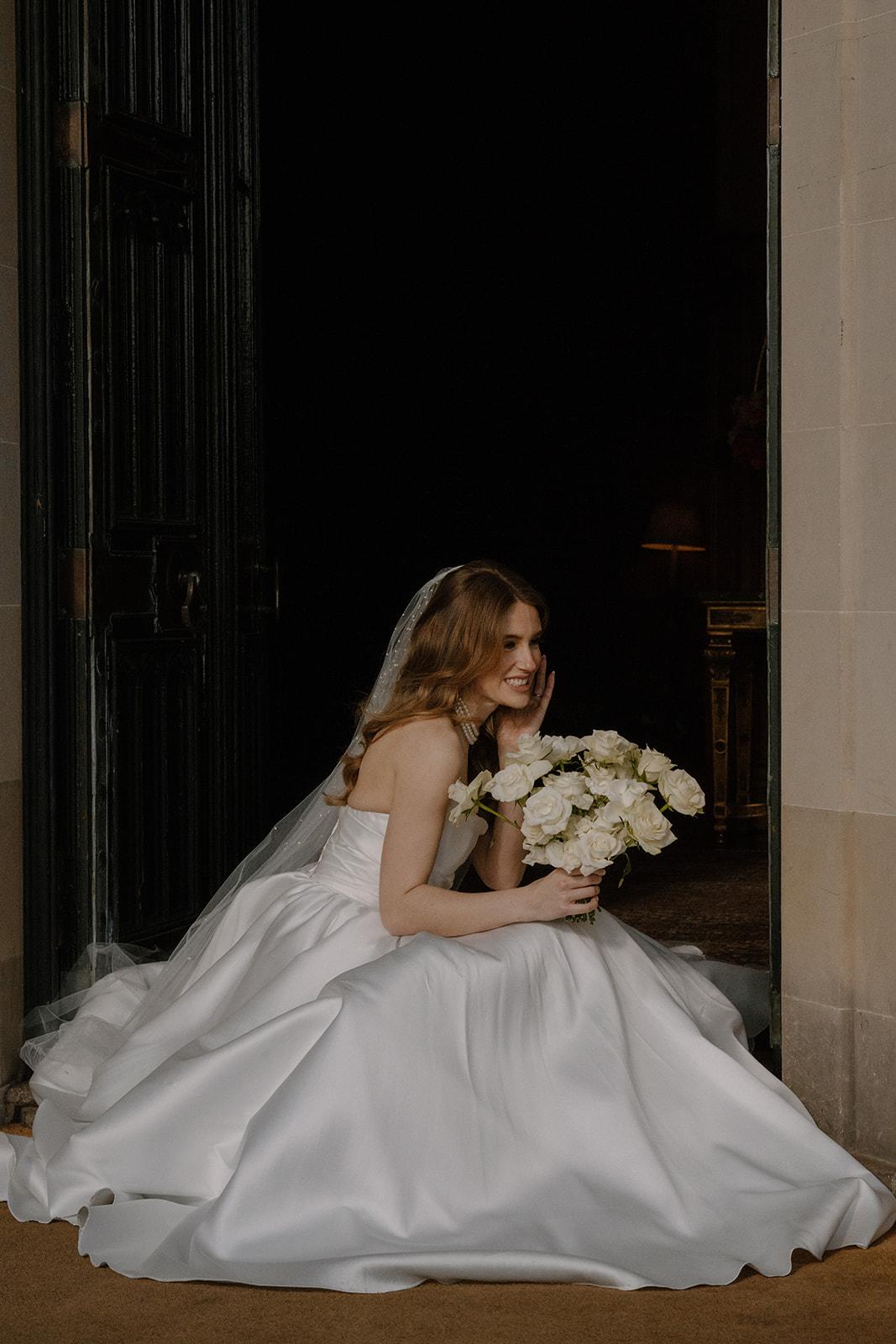 A Romantic Winter Wedding at Dundas Castle 12