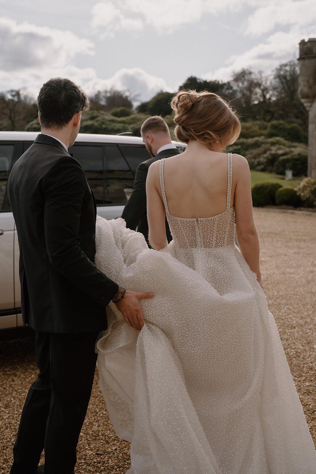 A Romantic Winter Wedding Shoot at Dundas Castle photo 4