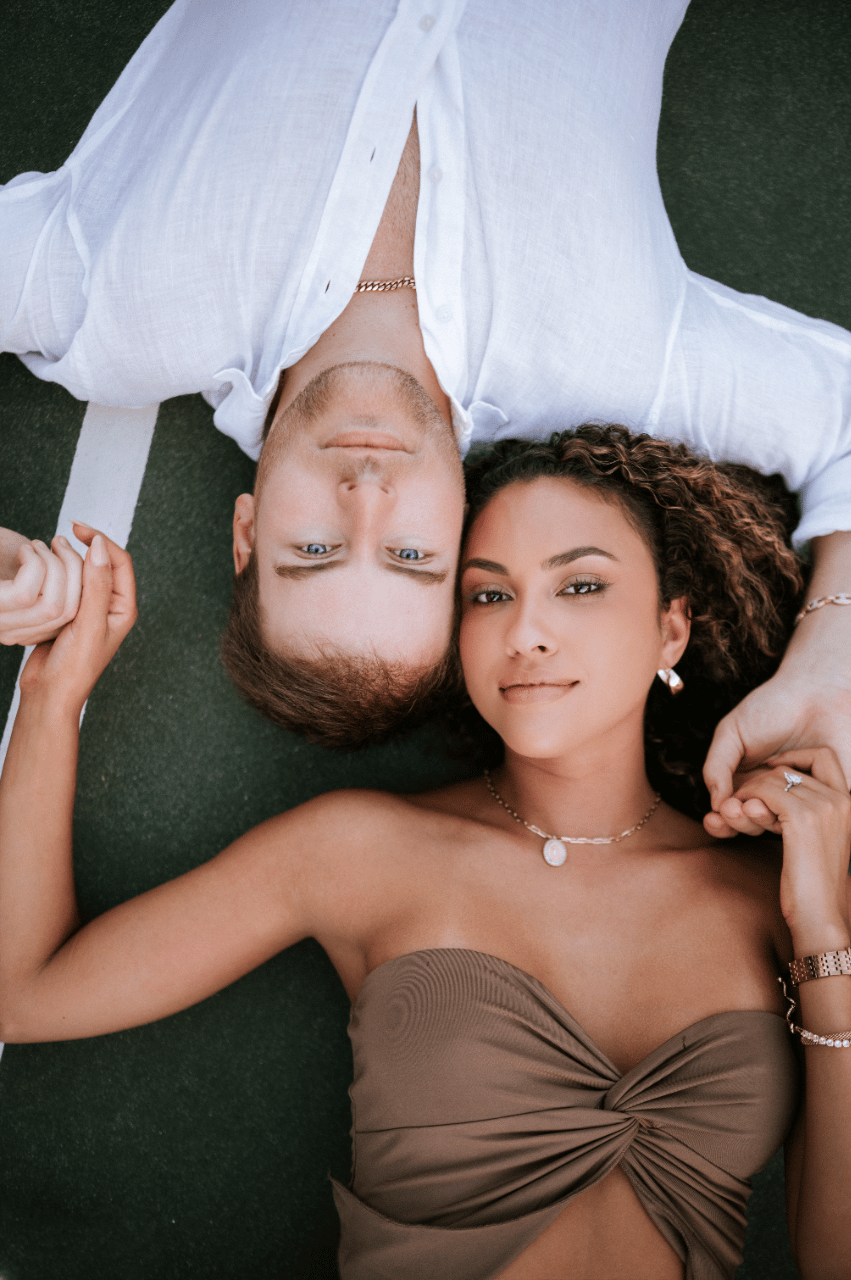 A Romantic Summer Engagement Shoot at Kamalame Cay