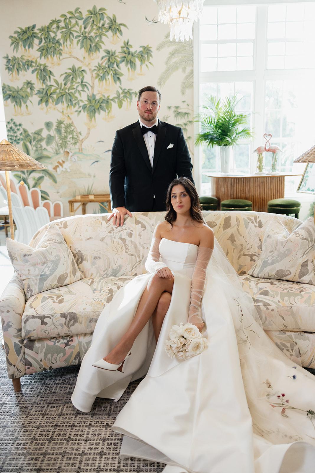A Glamorous Fall Wedding at The Colony Hotel photo 3