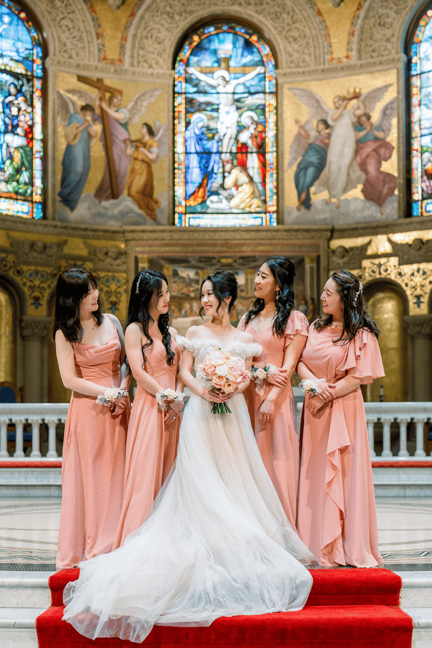 A Classic Summer Wedding at Stanford Memorial Church photo 3