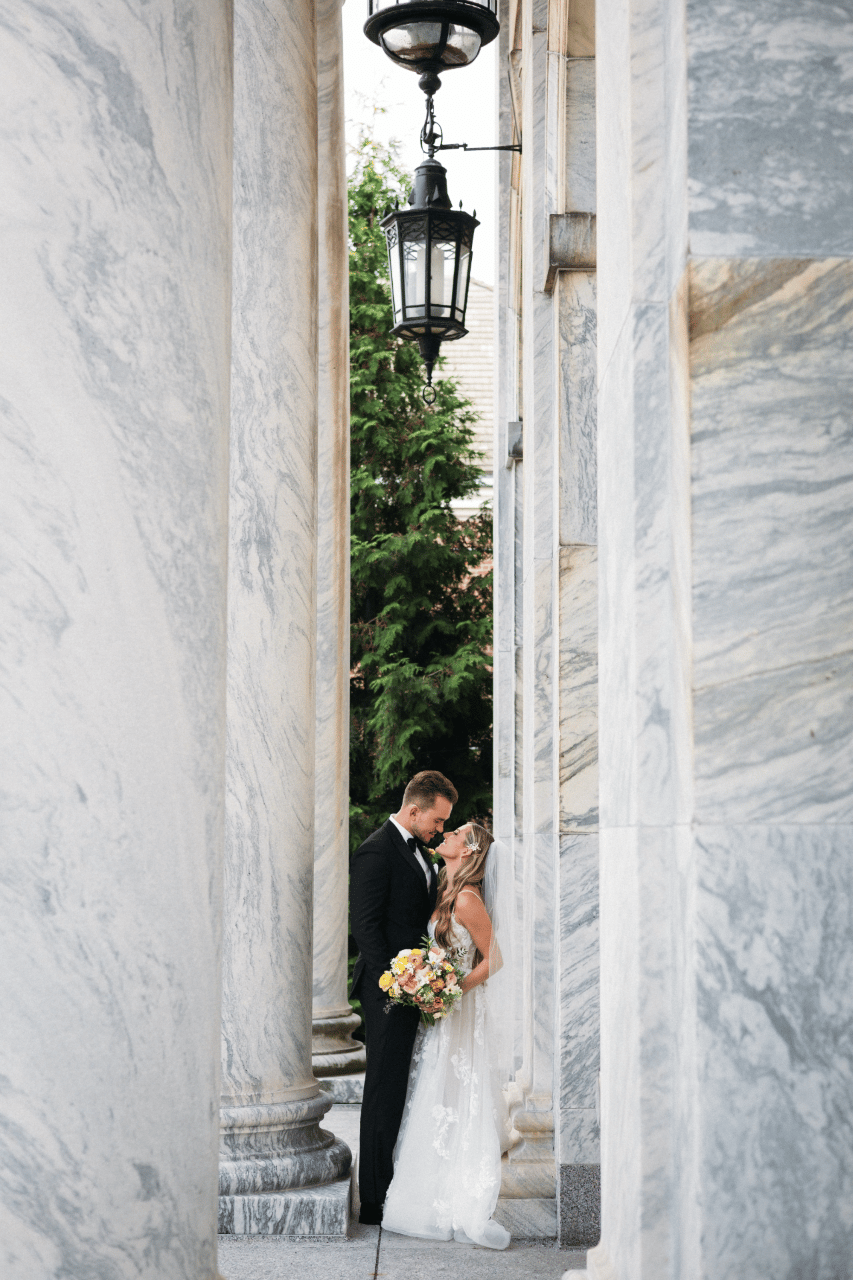 A Classic Summer Wedding at Lovett Hall at the Henry Ford