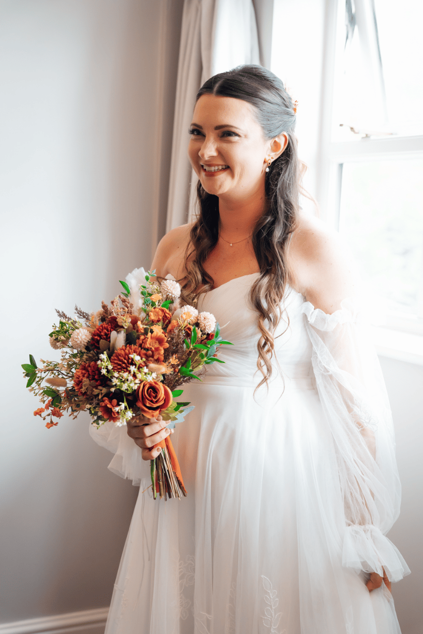 A Rustic Spring Wedding at Donington Park Farmhouse photo 4