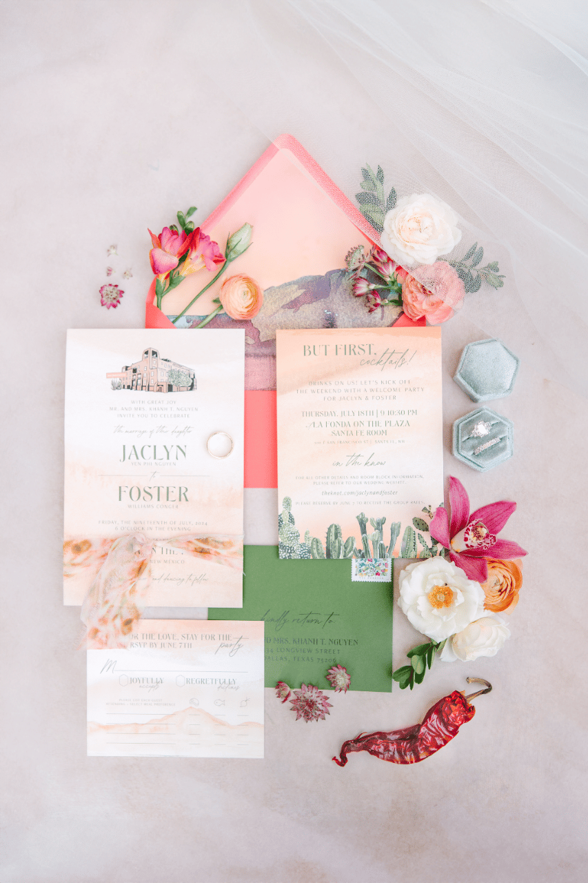 A Whimsical Summer Wedding at La Fonda photo 2