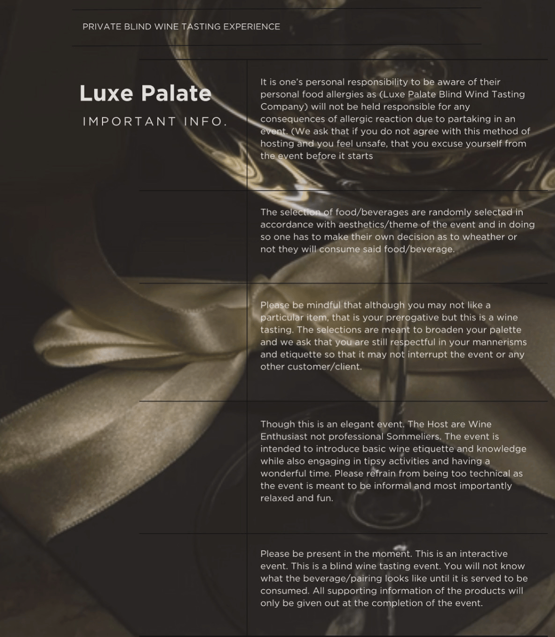 Luxe Palate portfolio 3