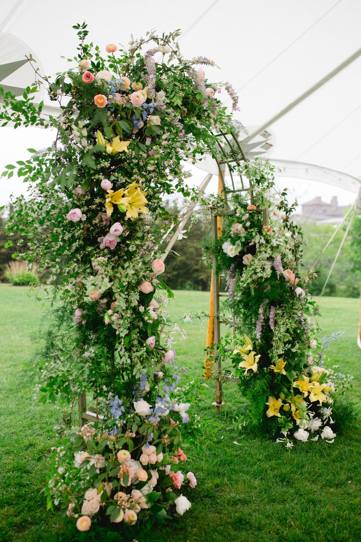 A Whimsical Spring Wedding at the Castle Hill Inn 93