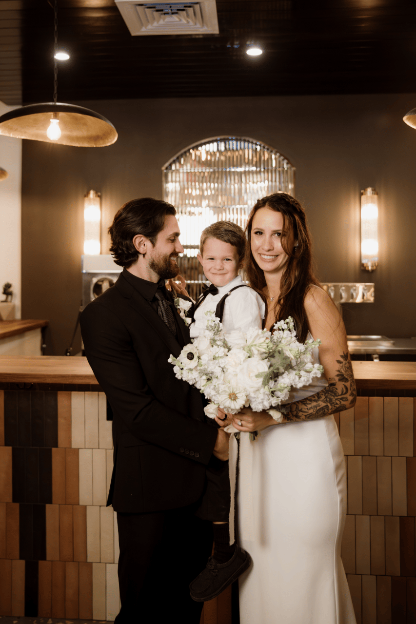A Romantic Winter Wedding at Lucky Arrow Retreat photo 2