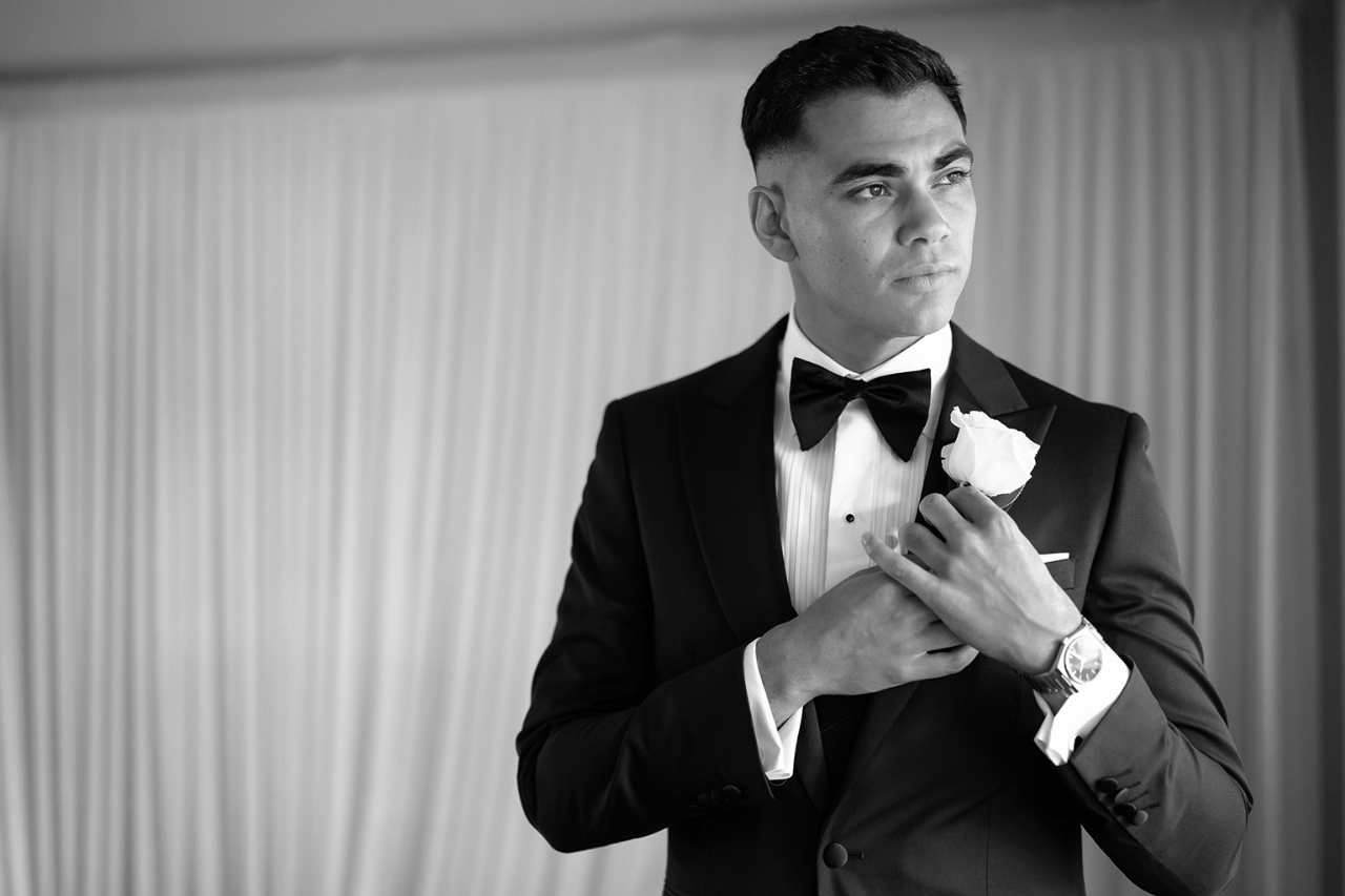 A Glamorous Summer Wedding at Metropolis Events photo 5