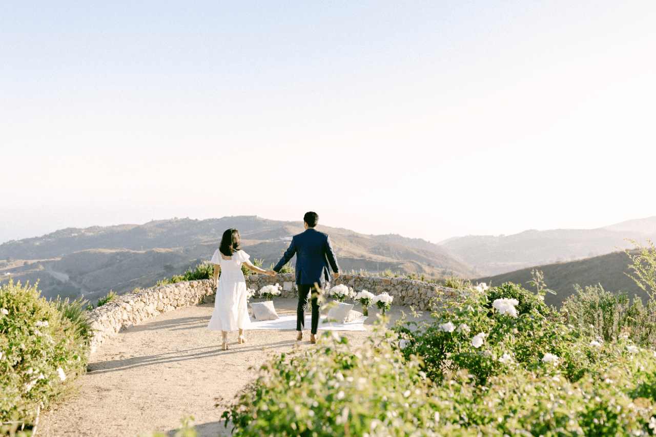 An Intimate and Romantic Proposal at Stonewall Ranch