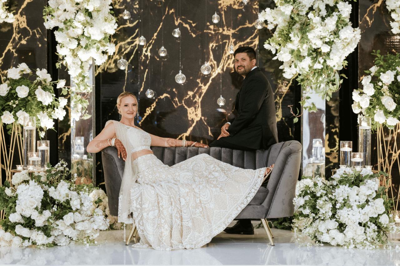 A Glamorous Summer Wedding at The Drexelbrook photo 2