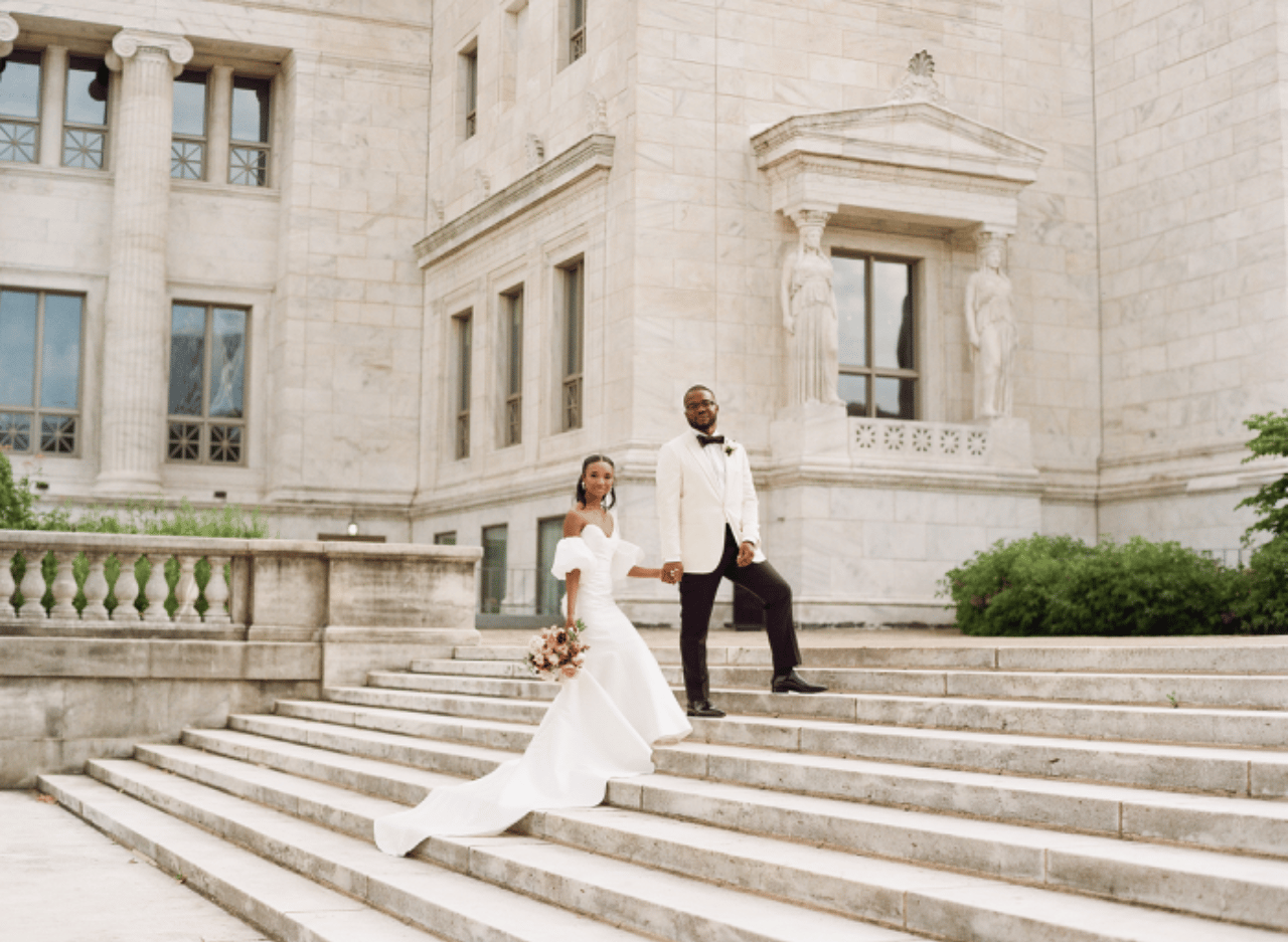 A Romantic Summer Wedding at Adler Planetarium photo 2