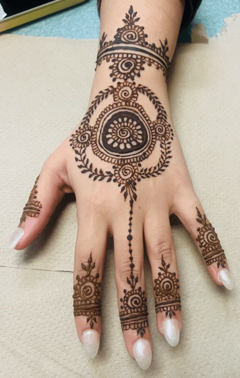 Neel henna tattoo