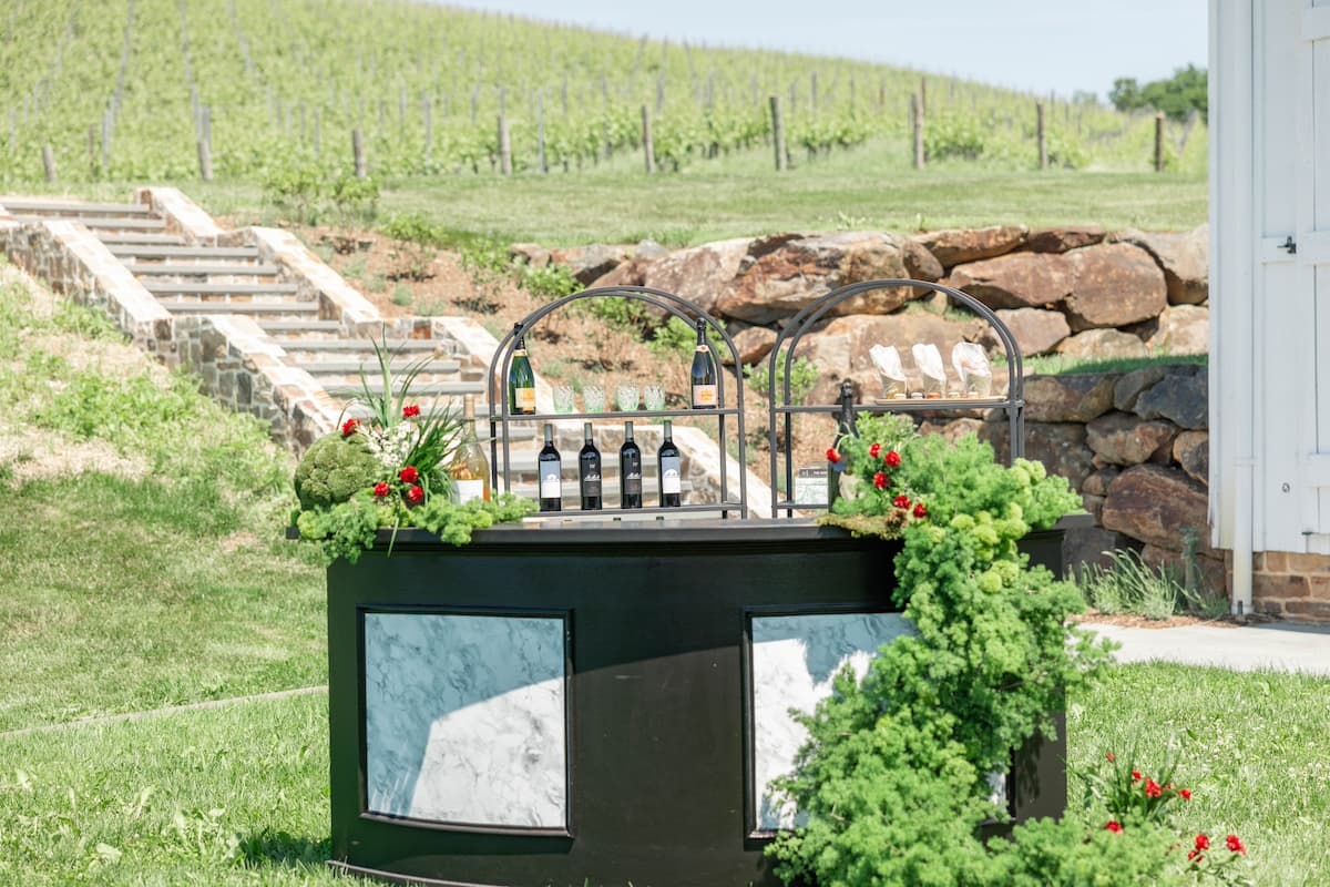 A Modern Spring Wedding at RdV Vineyards 37