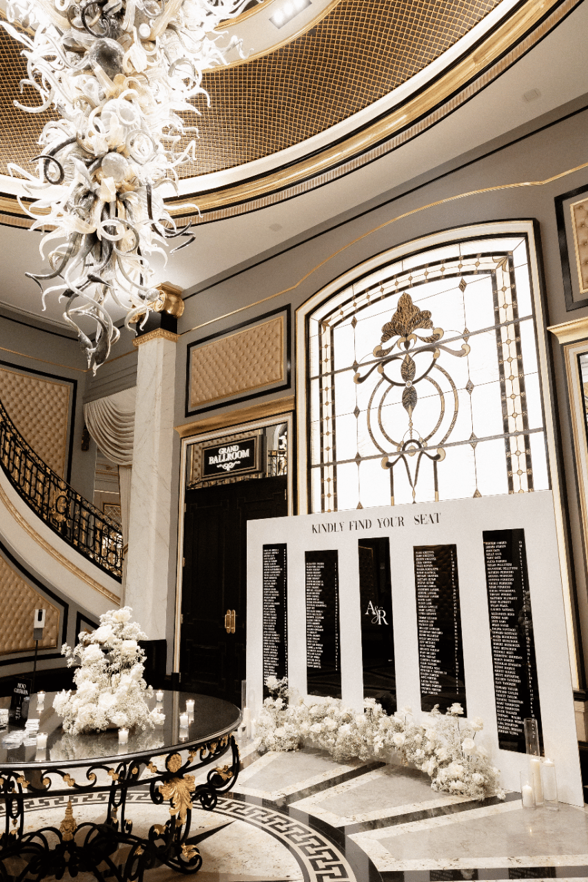 A Glamorous Summer Wedding at Shadowbrook photo 4