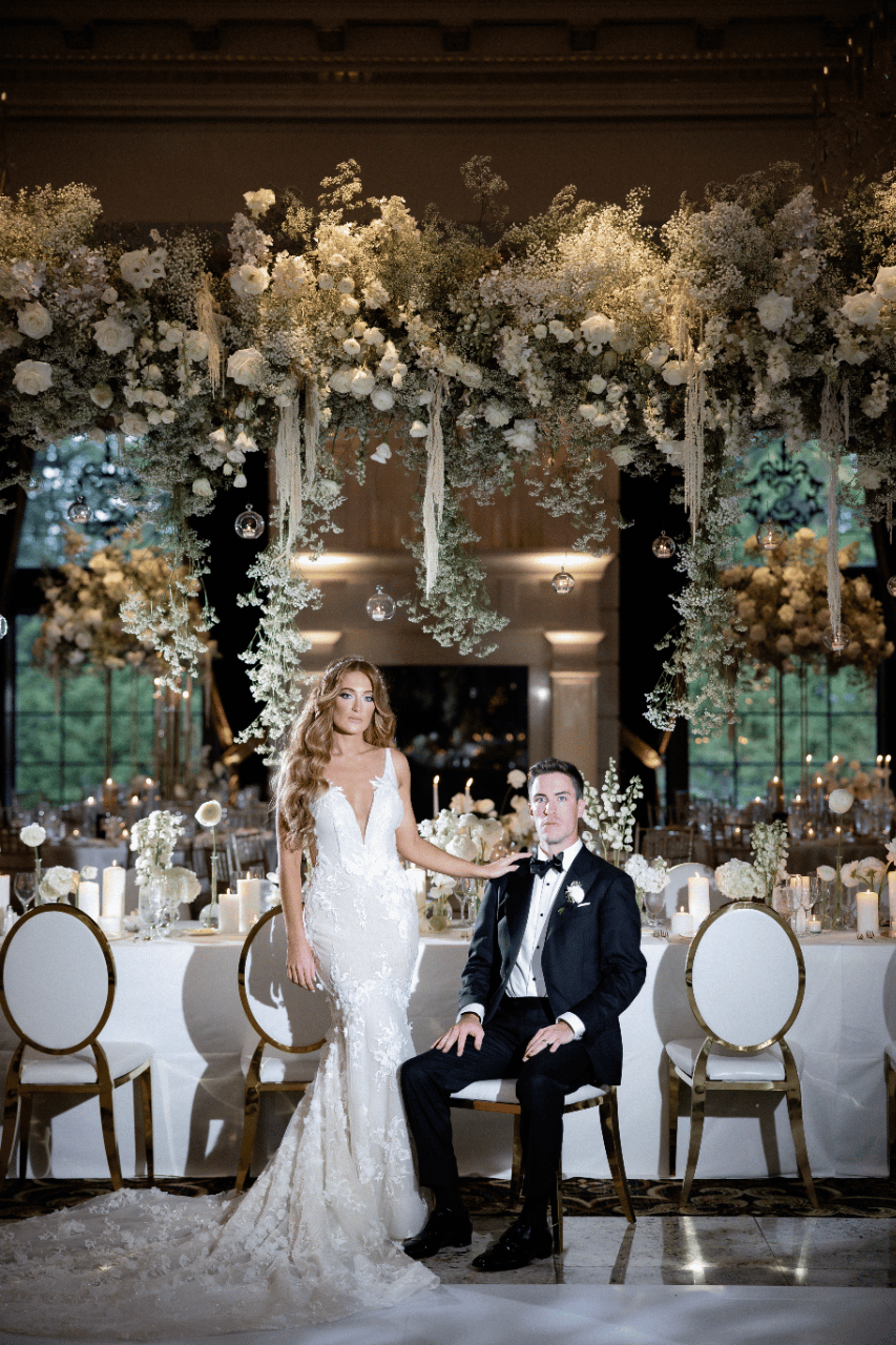 A Glamorous Summer Wedding at Shadowbrook