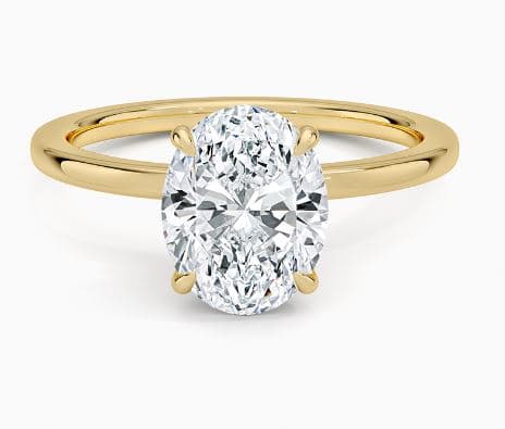 Secret Halo Diamond Ring