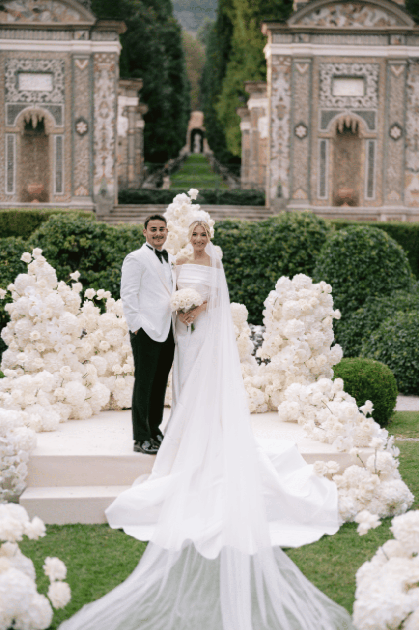 A Romantic Fall Wedding at Villa D’Este