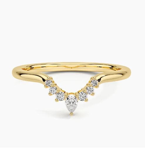 Lunette Diamond Ring (1/10 ct. tw.)