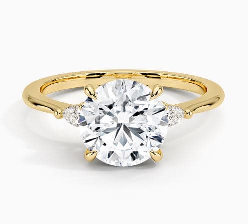 Aria Three Stone Diamond Ring (1/10 ct. tw.)