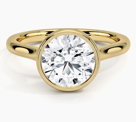 Luna 2mm Bezel Ring