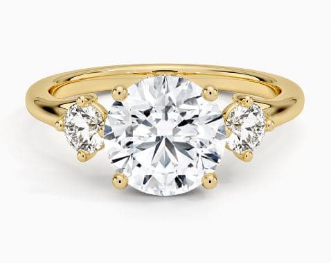 Luxe Floating Three Stone Diamond Ring (1/3 ct. tw.)
