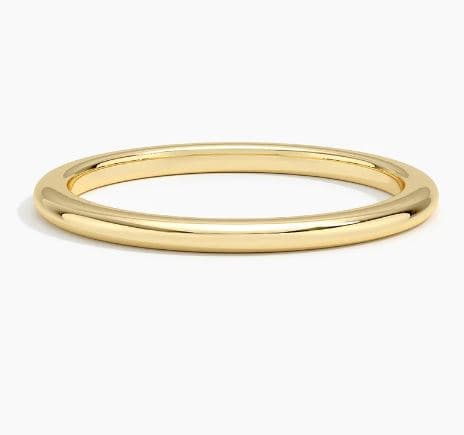 1.5mm Comfort Fit Wedding Ring