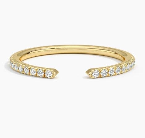 Sia Diamond Open Ring (1/8 ct. tw.)