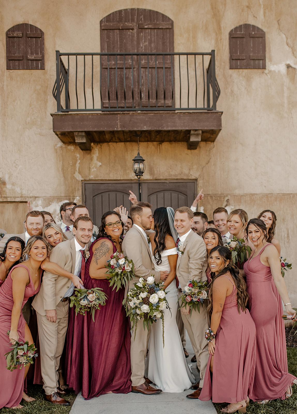 A Romantic Fall Wedding at the Bella Terre Vineyard 40