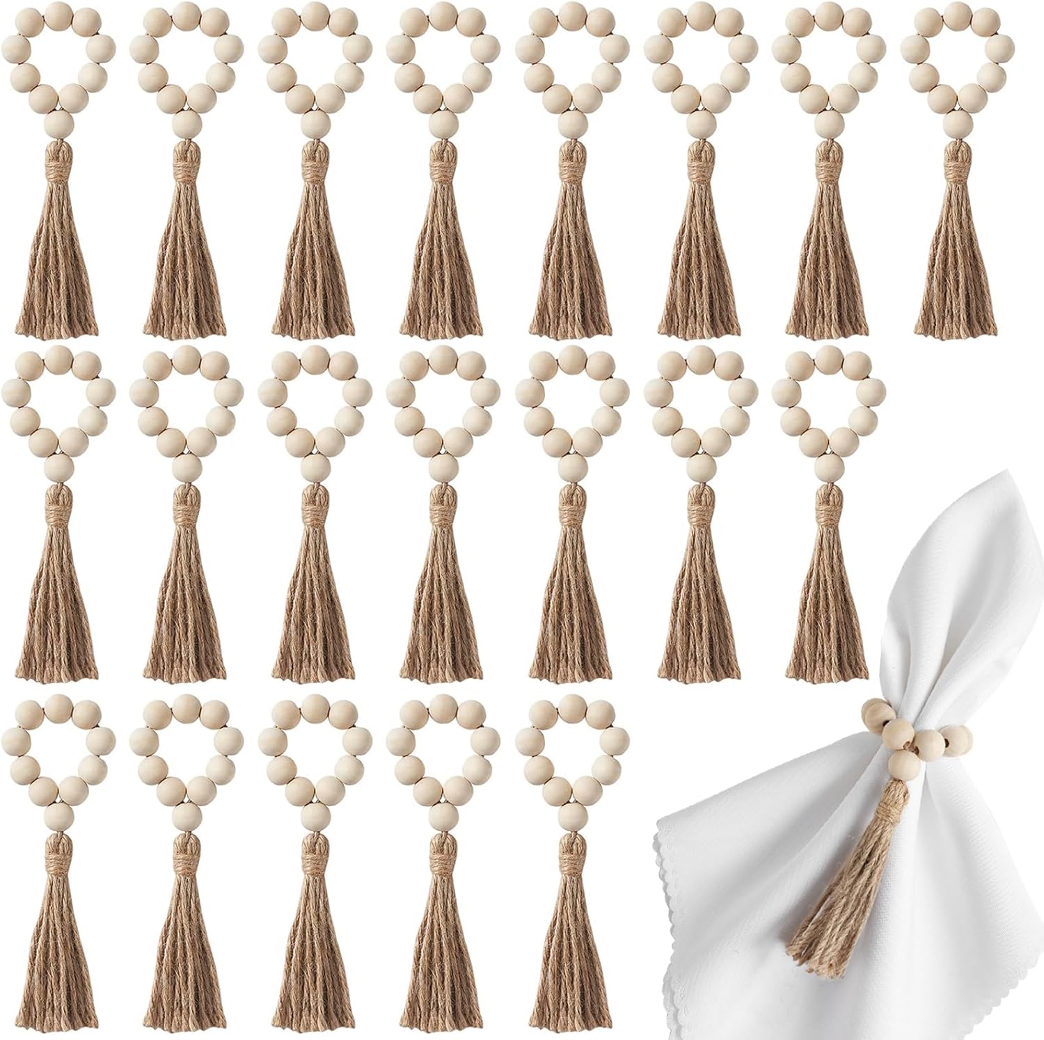 Wooden Napkin Rings