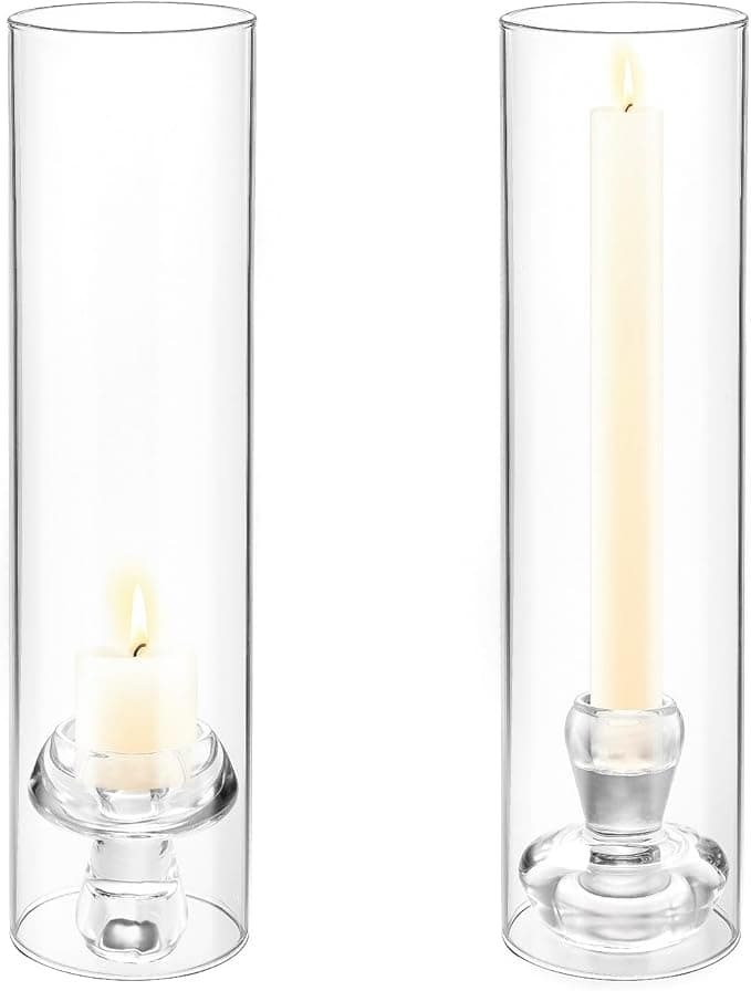 Hurricane Candle Holder Set of 2