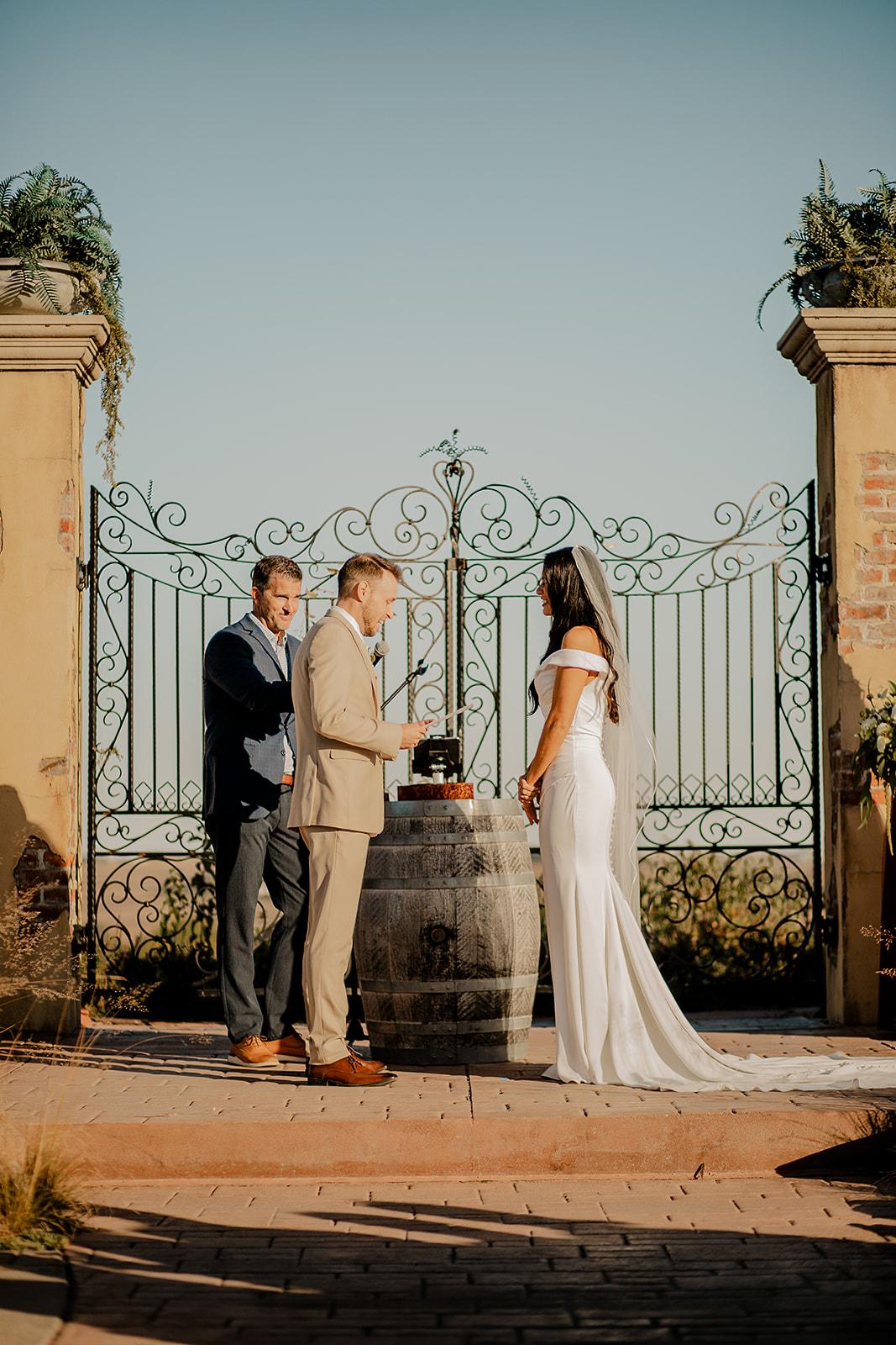 A Romantic Fall Wedding at the Bella Terre Vineyard 44