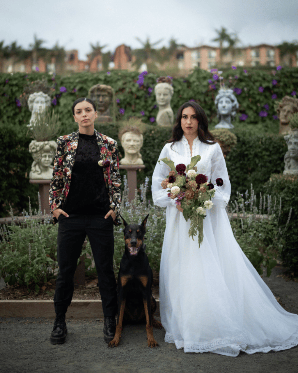 A Non-Traditional Fall Wedding at The Flower Fields Barn