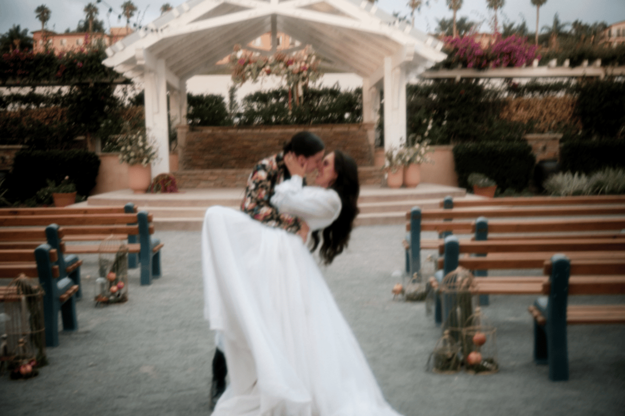 A Non-Traditional Fall Wedding at The Flower Fields Barn photo 2